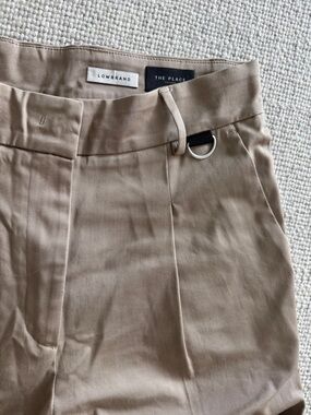 Beige Tailored Trousers